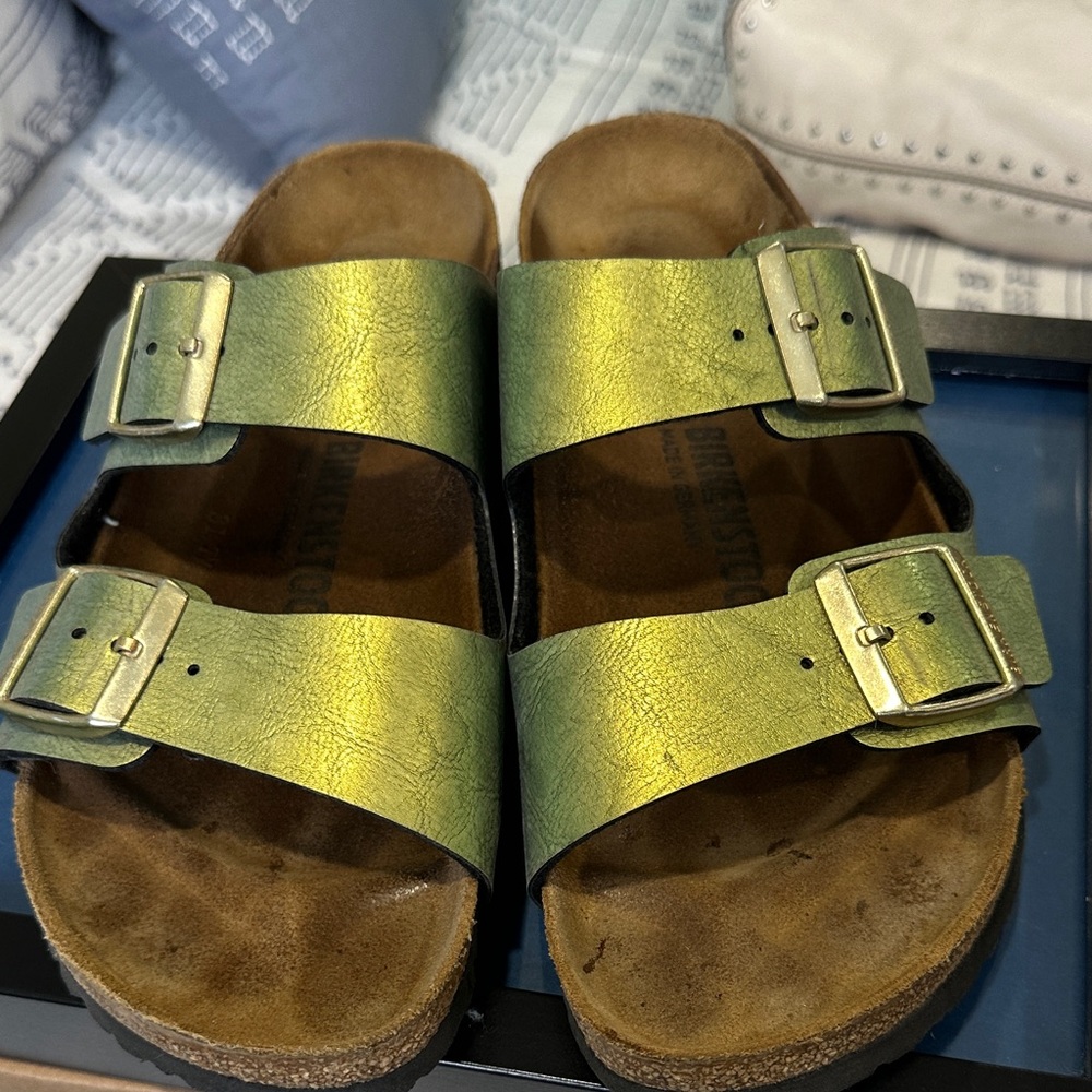 Birkenstock Florence Green Sandals